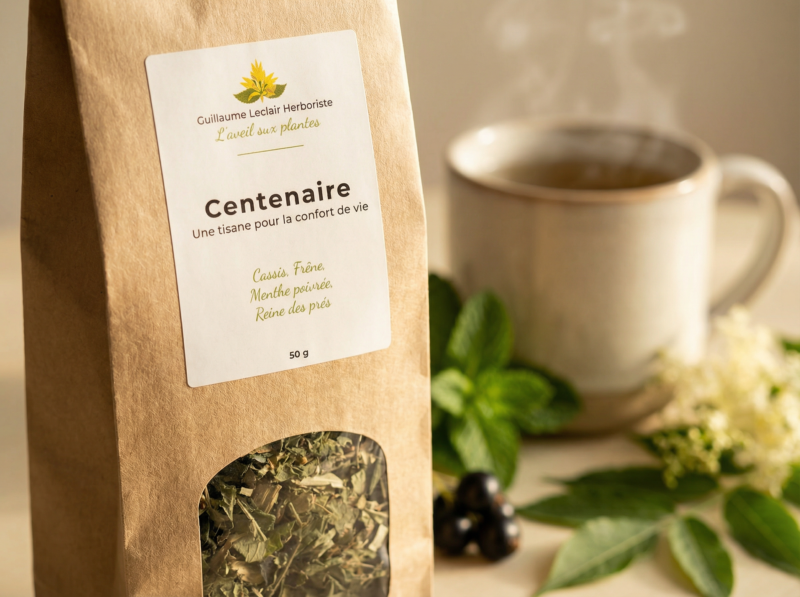 tisane centenaire - Guillaume laclau - herboriste tisane centenaire - Guillaume laclau - herboriste