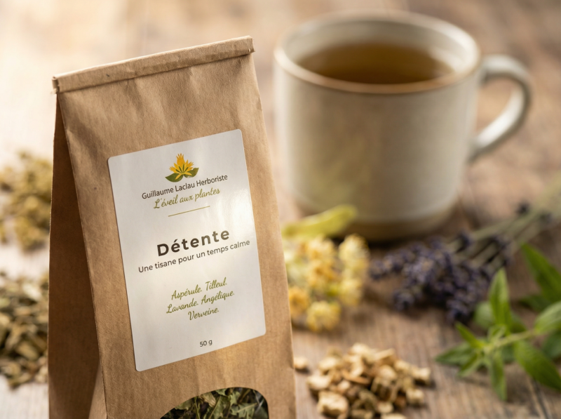 tisane detente- Guillaume laclau - herboriste tisane detente- Guillaume laclau - herboriste