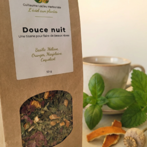 tisane douce nuit- Guillaume laclau - herboriste tisane douce nuit- Guillaume laclau - herboriste