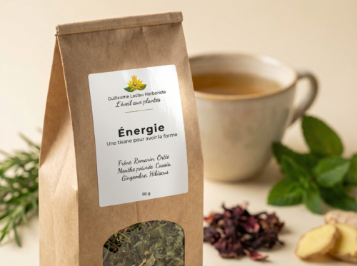 tisane energie- Guillaume laclau - herboriste